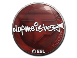 Klistermærke (olofmeister Katowice 2019)