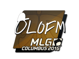 Samolepka (olofmeister MLG Columbus 2016)