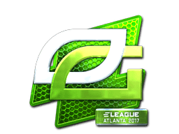 Klistermærke (OpTic Gaming folie Atlanta 2017)