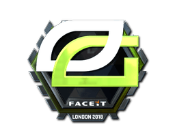 Klistermærke (OpTic Gaming folie London 2018)