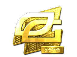 Samolepka (OpTic Gaming zlatá Atlanta 2017)