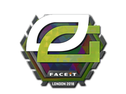 Klistermærke (OpTic Gaming holo London 2018)
