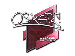 Adesivo (oskar Boston 2018)