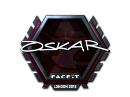 Adesivo (oskar Foil London 2018)