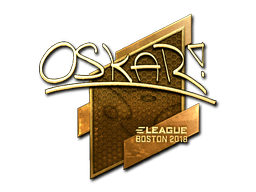 Adesivo (oskar Oro Boston 2018)