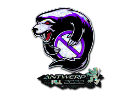 Klistermærke (Outsiders glitter Antwerp 2022)