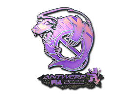 Samolepka (Outsiders holografická PGL Antwerp 2022)