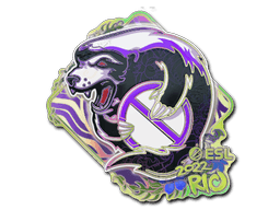 Samolepka (Outsiders holografická IEM Rio 2022)