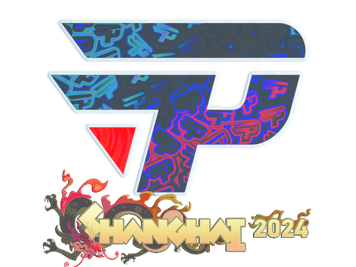 Klistermærke (paiN Gaming holo Shanghai 2024)
