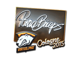 Klistermærke (pashaBiceps folie Cologne 2015)