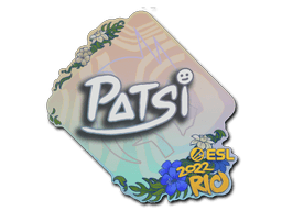Samolepka (Patsi IEM Rio 2022)