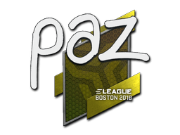 Samolepka (paz Boston 2018)