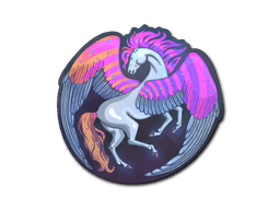 Samolepka (Pegasus holografická)