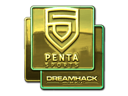Samolepka (PENTA Sports zlatá DreamHack 2014)