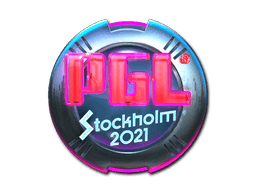 Klistermærke (PGL folie Stockholm 2021)