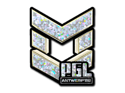 Klistermærke (PGL glitter Antwerp 2022)