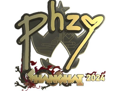 Samolepka (phzy zlatá Perfect World Shanghai 2024)