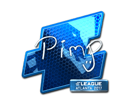 สติกเกอร์ (Pimp ฟอยล์ Atlanta 2017)