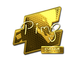 สติกเกอร์ (Pimp ทอง Atlanta 2017)