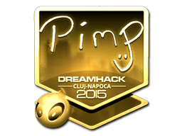 สติกเกอร์ (Pimp ทอง Cluj-Napoca 2015)
