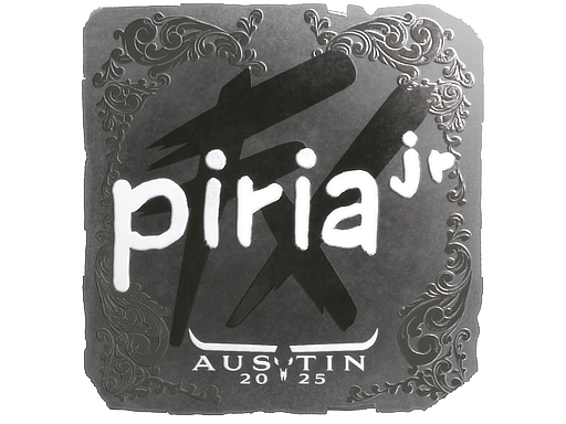 Klistermærke (piriajr folie Austin 2025)