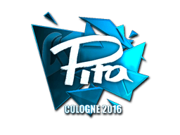 Klistermærke (pita folie Cologne 2016)