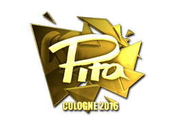 Samolepka (pita zlatá ESL Cologne 2016)