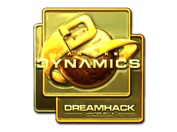Samolepka (Planetkey Dynamics zlatá DreamHack 2014)