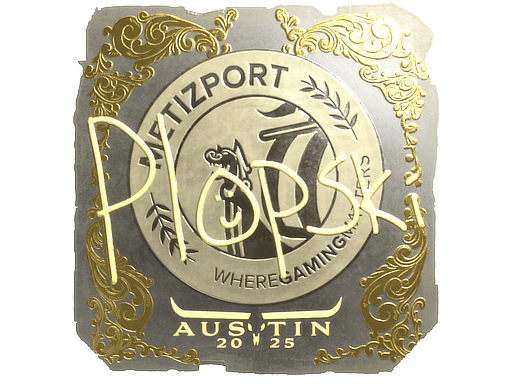 สติกเกอร์ (Plopski ทอง Austin 2025)