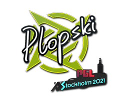 สติกเกอร์ (Plopski Stockholm 2021)