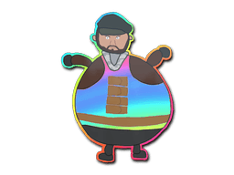 Klistermærke (Poorly Drawn Balkan holo)