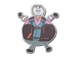 Adesivo (Poorly Drawn Bloody Darryl)