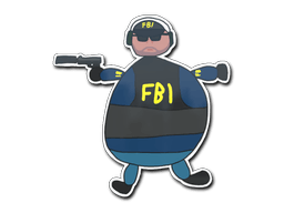 สติกเกอร์ (Poorly Drawn FBI)