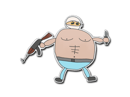 Klistermærke (Poorly Drawn Terrorist)