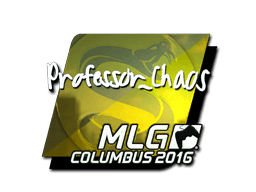Klistermærke (Professor_Chaos folie MLG Columbus 2016)