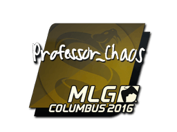 Samolepka (Professor_Chaos MLG Columbus 2016)