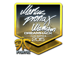 Klistermærke (pronax folie Cluj-Napoca 2015)