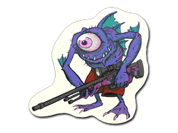 Samolepka (Purple Cyclawps)