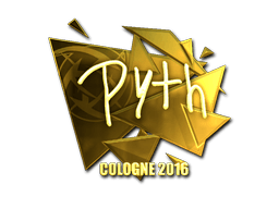สติกเกอร์ (pyth ทอง Cologne 2016)