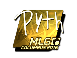 สติกเกอร์ (pyth ทอง MLG Columbus 2016)