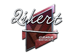 Klistermærke (qikert folie Boston 2018)