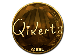 Samolepka (qikert zlatá Katowice 2019)