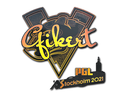 Klistermærke (Qikert holo Stockholm 2021)