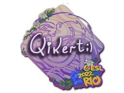 Klistermærke (qikert Rio 2022)