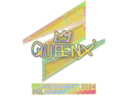 สติกเกอร์ (Queenix โฮโล Copenhagen 2024)