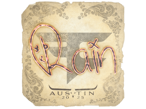 Aufkleber (rain Austin 2025)