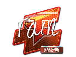 Aufkleber (rain Glanz Atlanta 2017)