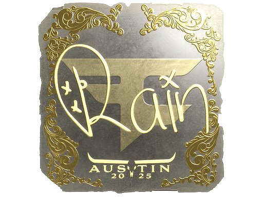 Aufkleber (rain Gold Austin 2025)