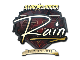 Aufkleber (rain Gold Berlin 2019)