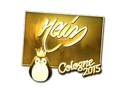 Aufkleber (rain Gold Köln 2015)